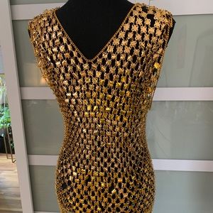 GOLD & GLAM TOP